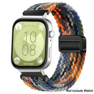 Magnetic Braided Nylon Loop Band For Huawei Watch Fit 4 Fit 4Pro Fit 3 Strap Adjustable Sport Bracelet for Huawei Fit2/1 Correa