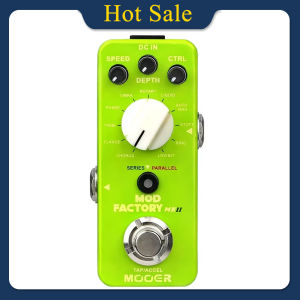 Mooer | MOOER Mod Factory MKII Guitar Effect Pedal 11 Modulation Effector Mod Factory Tones Full Metal Shell Micro Pedal Guitar Parts