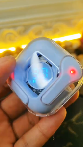 J 800 TWS Earphone Bluetooth Wireless Headset LED Display Bass Stereo Suara Jernih Baterai Awet