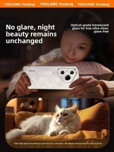 YOULANG | Corning Glass Mirror Protective Film For Huawei Pura80/70Pro Rear Camera Flash Diamond Decoration Ultra Thin Anti Shock