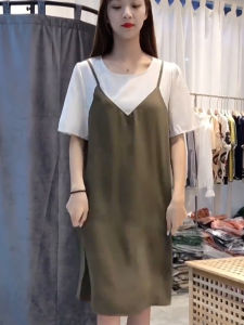 Stylish Layered Loose Summer Dress