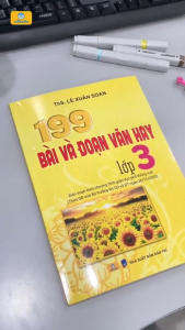 Sách - 199 Bài và Đoạn Văn Hay Lớp 3 - Biên soạn theo CT GDPT mới - ndbooks