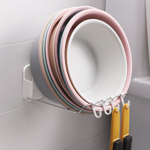 ตู้เสื้อผ้าในห้องน้ำแบบติดผนัง ชั้นวางจานล้างหน้า ชั้นวางเครื่องมือทำความสะอาดในครัวเรือน อุปกรณ์เสริมสำหรับห้องน้ำ