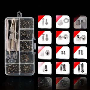 500pcs Eyeglass Repair Tool Kit Screwdriver Small Nuts Set Glasses Parts Box Optical Maintenance Equipment Eye Wear Accessories