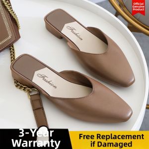 JIFANPAUL | Summer Low Heel Womens Slip-On Mules