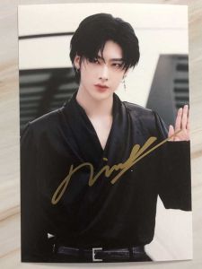 Zb1 Shen Quan Rui Celebrity Autograph Poster Genuine Handwritten 6-Inch Fan Gift for Friends Movie Poster Collectible Item