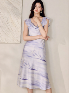 Roey s house | Đầm Satin Ôm Body Thanh Lịch Dành Cho Đi Làm Và Hẹn Hò