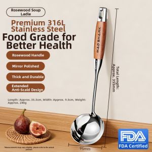 Mad Shark | Stainless Steel Large Table Spoon