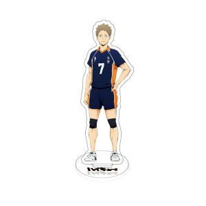 Bandai | Haikyuu!! Karasuno Hinata Shoyo Kageyama Tobio Acrylic Stand Figure Anime Mini Desktop Decoration Gift