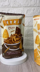KOKOBI Kizzu Double Cheese Bbq Seaweed 60gr / Stik Cemilan Bayi Anak / Snack Sehat KIZZU BANDUNG