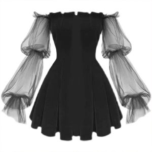 🦋 VEVE Fashion Mini Dress Lace Sleeve Cocktail Dress for Women 2023