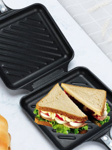 1pc Sandwich Maker Hot For Both Gas and Induction Stoves with Non-Stick Plates Stovetop Toasted  kitchen accessories