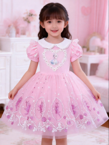 SHANCHUN | Elsa Princess Summer Dress for Little Girls Birthday