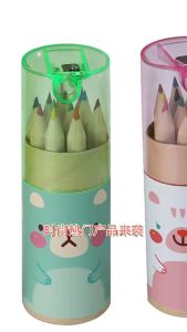 Hộp mini 12 bút chì màu kèm đồ gọt bút quà tặng đáng yêu cho bé đồ dùng học tập cute