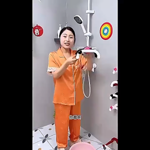 Retractable Suction Cup Washbasin Holder Wall Mounted Punch Free Bathroom Basin Storage Rack 可伸缩吸盘式脸盆架