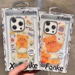  16Pro Summer Sparkle Series Case 14ProMax  Color Painted 13Pro Metal Lens Frame 15 Phone Case Pura80 Cartoon Mate70pro+ Protective Cover