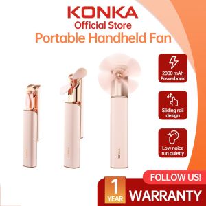 KONKA Mini Fan Multifunction Portable Fan USB Rechargeable Battery Kipas Fan (4800mAh) 風扇