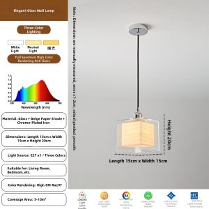 FANZHEN | Bauhaus Glass Atmosphere Ceiling Lamp