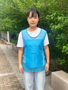 Mishilei Cooling Vest Fast Cooling Vest with 8 Ice Packs Cold Wrap Gadgets Cooler Clothes Wearable Designed for Summer