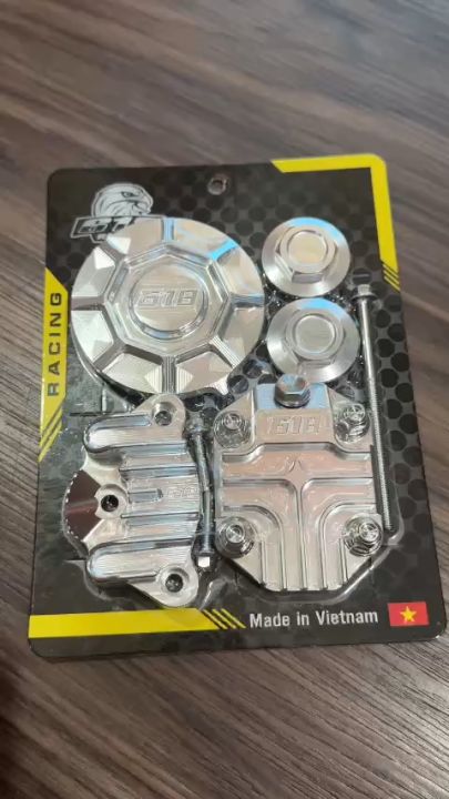 Nắp đầu nhôm CNC Wave, Dream - 618 ( Full bộ)