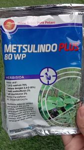 Herbisida Metsulindo Plus 80 WP 40 Gram