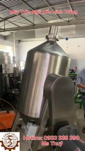 Máy trộn gia vị hình trống- máy trộn bột khô- máy trộn ngũ cốc