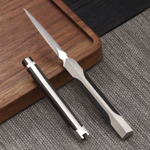 Premium Black Ebony Wooden Tea Knife Specialized Puer Tea Opening Tool Authentic Chinese Tea Ceremony Accessory Real Wood