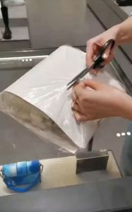 (Auth Tuồn Chính Hãng) Túi C N K Da Hạt Dáng Túi Thanh Lịch Tiểu Thư Size 19cm