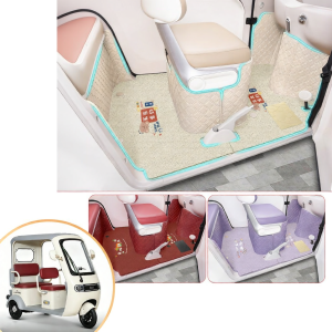 Full Coverage Footrest Pad for Xiao Dao Milan X1 Electric Tricycle