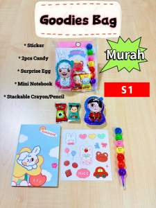 Kids Birthday Party Packs Gift Pack Goodie Bag Gift Set Door Gift Hadiah Pek Happy Children Day Parti Hari Kanak2