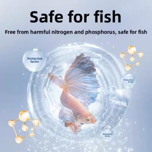 MONLEYTA | Fish Tank Water Purifying Tablets Clearing Odor Removing Fish Pool Aquarium Fish Tank Clear Water Fish Breeding Water Purifier