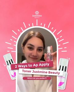 Justmine Beauty Toner 70ml | Toner Penyegar Wajah
