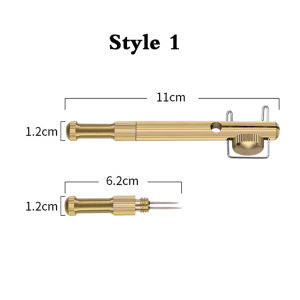 Semi Automatic Fishing Line Knot Tying Machine Double-Headed Needle Aluminum Alloy Fishhook Tier Device Quick Fast Knot Maker