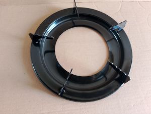 Tungku Kompor Kaki 5 Besi Tebal – Hitam Glossy | Anti Geser | Tahan Beban 10kg | Universal