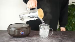 Large Size Double Wall Glass Coffee mugs  Insulated Coffee GlassCappuccino CupsTea CupsLatte CupsBeverage Glasses