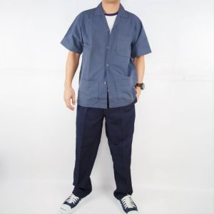 เสื้อช็อปนักศึกษาการอาชีพ ผ้าโทเร ปักตราโลโก้อาชีวะ เรียบร้อย เท่ห์ ดูดี เป็นสินค้าของไทยด้วยนะ