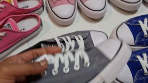 PROMO FREE ONGKIR SEPATU selop bustong pria wanita kasual kanvas flat shoes terbaru murah kekinian