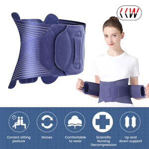CCW Lumbar Back Self-heating Support Belt Disc Herniation Orthopedic Strain Pain Relief Corset Lower Back Posture Spine Brace Belt