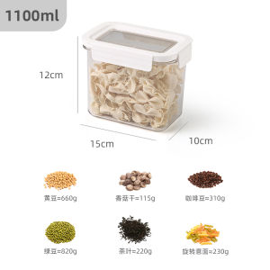 Multigrain Sealed Jar M Bucket Measuring Cup Elephant Moisture-Proof Kitchen 1L Dog Food Bucket Cereals Storage Box Mini Xiaomi Box