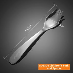Olodo | Stainless Steel 304 Kids Cutlery Set 2 Pieces