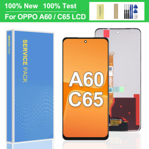 6.67 LCD Display for Realme C65 4G/5G RMX3910 Touch Screen Digitizer Assembly Compatible with For Oppo A60 CPH2631
