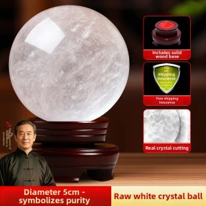 XINGYUE | Original Mineral Black Crystal Ball Fung Shui Ornament