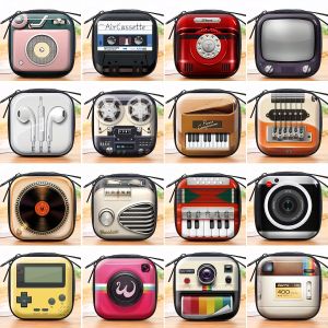 Creative Tinplate กระเป๋าสตางค์สี่เหลี่ยมผืนผ้าขนาดเล็กเปลี่ยนกระเป๋า Minimalistic กระเป๋าสตางค์ที่น่าสนใจกระเป๋าเหรียญกระเป๋าเหรียญกล่องเก็บของขนาดเล็ก ﻿