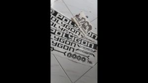 Stiker Sepeda Polygon Vynil Tahan Air untuk Frame MTB & BMX