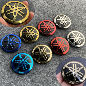 2 cái 3D Acrylic/ABS huy hiệu biểu tượng cho Yamaha YZF-R15 R25 R3 MT25 MT03 M-slaz150 YZF-R25 yzf-r3 vàng bạc Màu Đỏ màu xanh 2.9cm/5cm đường kính