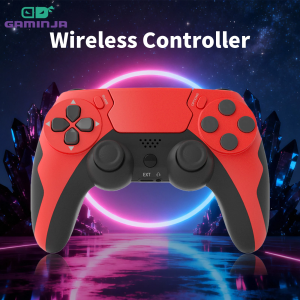 GAMINJA New Wireless Gamepad P48 with Six Axis Gyroscope Game Controller For PS4 PS3 Console Dual Vibration PC Joystick