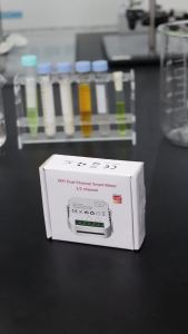 WiFi Tuya Smart Life Digital Energy Meter 80A with CT Clamp Sensor App Real-time Monitor Consumption Bidirectional Measurement