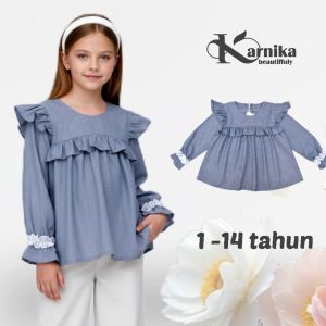 baju muslim setelan anak perempuan 1-14 tahun terbaru