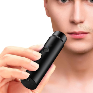 Máy Cạo Râu Điện Mini Cho Nam Sạc USB Di Động Pin Dùng Được Hơn 60 Phút Có Thể Rửa Được Dùng Cho Nhà Và Du Lịch