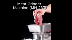 Meat Grinder Machine MH-237 | Mesin Kisar Daging | Stainless Steel | 0.5kW | Komersial | Restoran | Dapur pusat